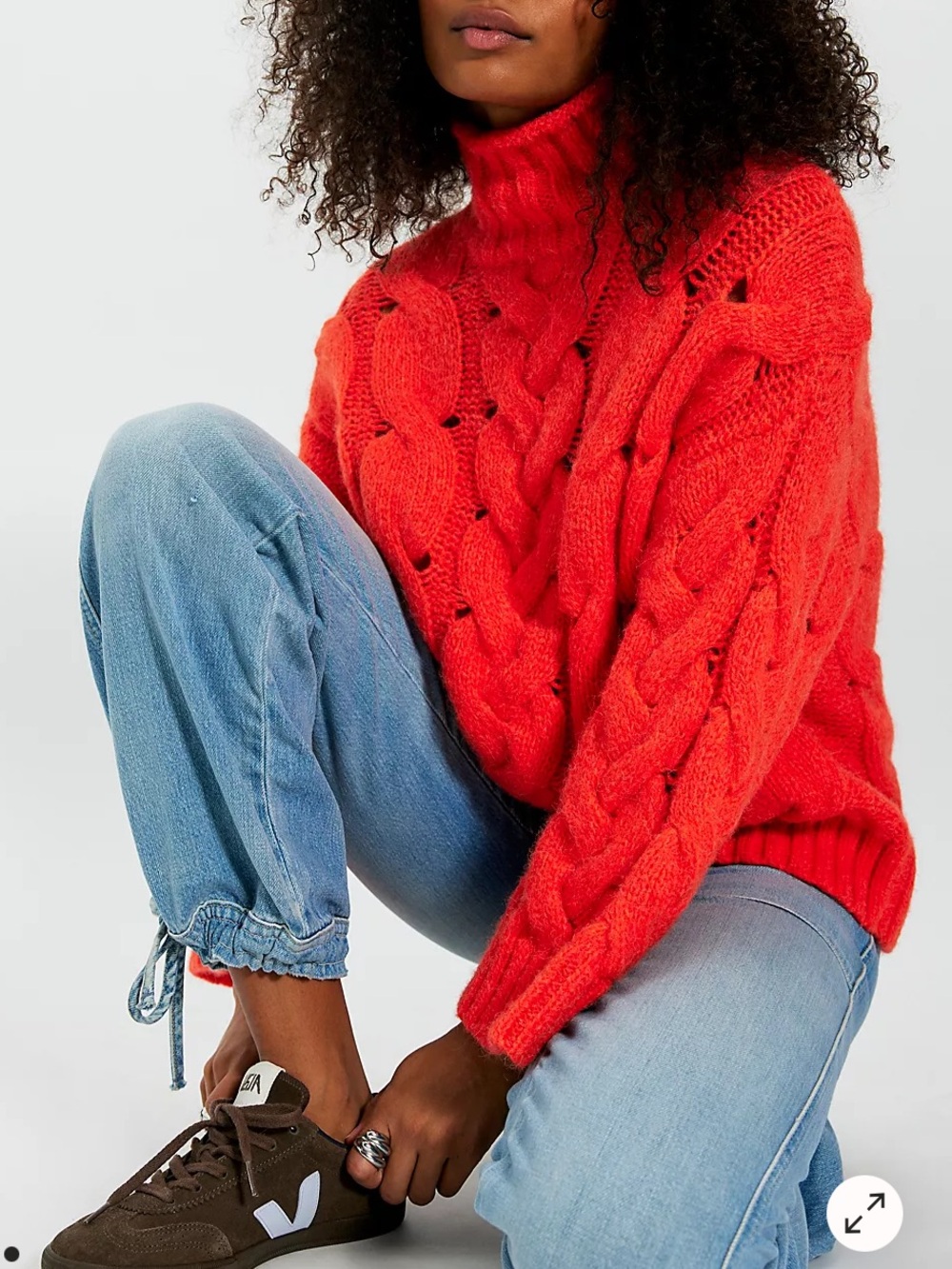 Clementine SoftSpun Cable Knit Pullover NWT